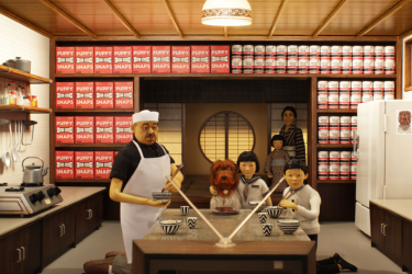 But not watching a Wes Anderson film on a tiny screen in the kitchen? No.