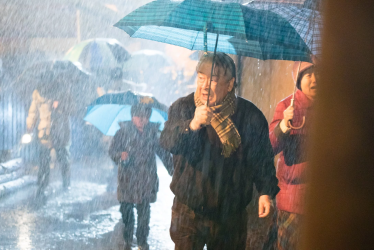 It rains a lot in Korea.