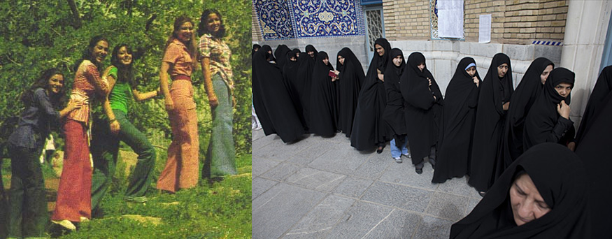 I'm joking of course. The Miss Iran pageant ended in 1978.
