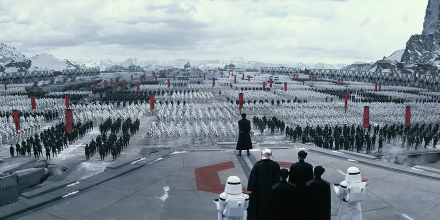 Mostly all CGI.
