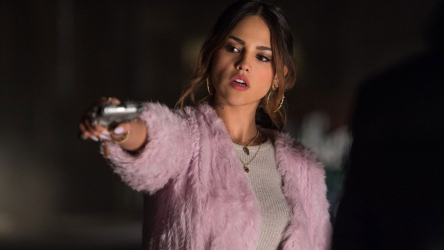 What the hell is that pink thing she's wearing?