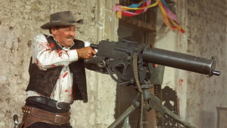 Ya gotta have a gatling gun, or it's barely a Western.
