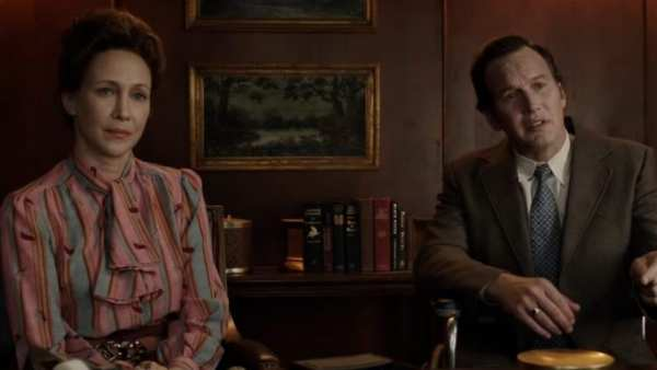 I kid. They're tiny acting people. Ed Warren could've eaten both of them.