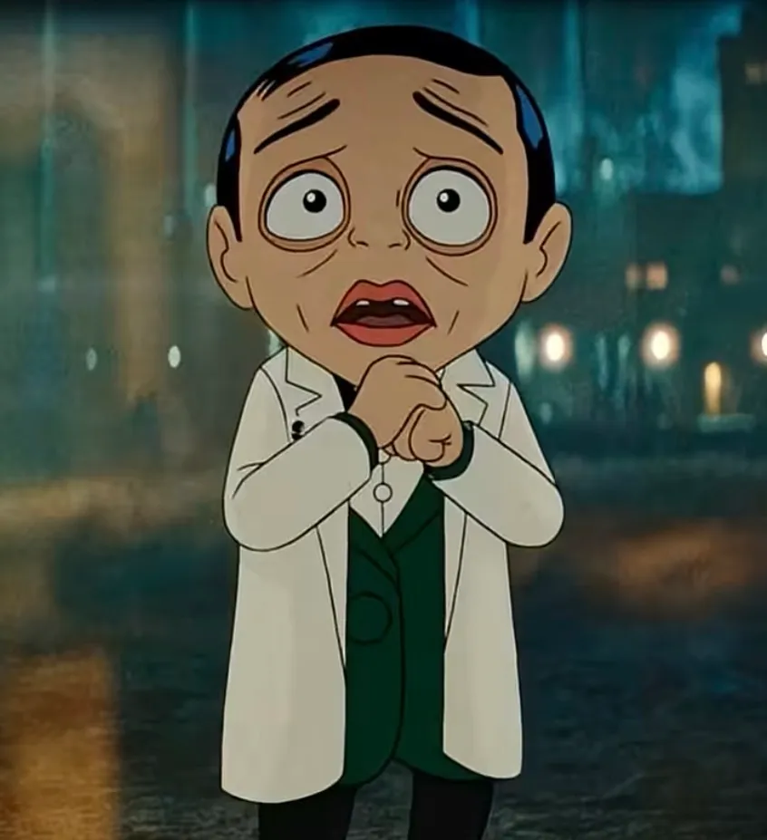 Peter Lorre in animated form.