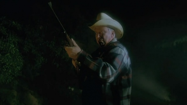 Slim Pickens and a shotgun.